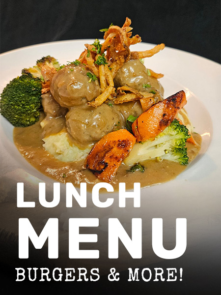 Delicious lunch item served on the lunch menu at Rivalry Alehouse in Antioch, Illinois, the best restaurant serving creative lunch and dinner choices