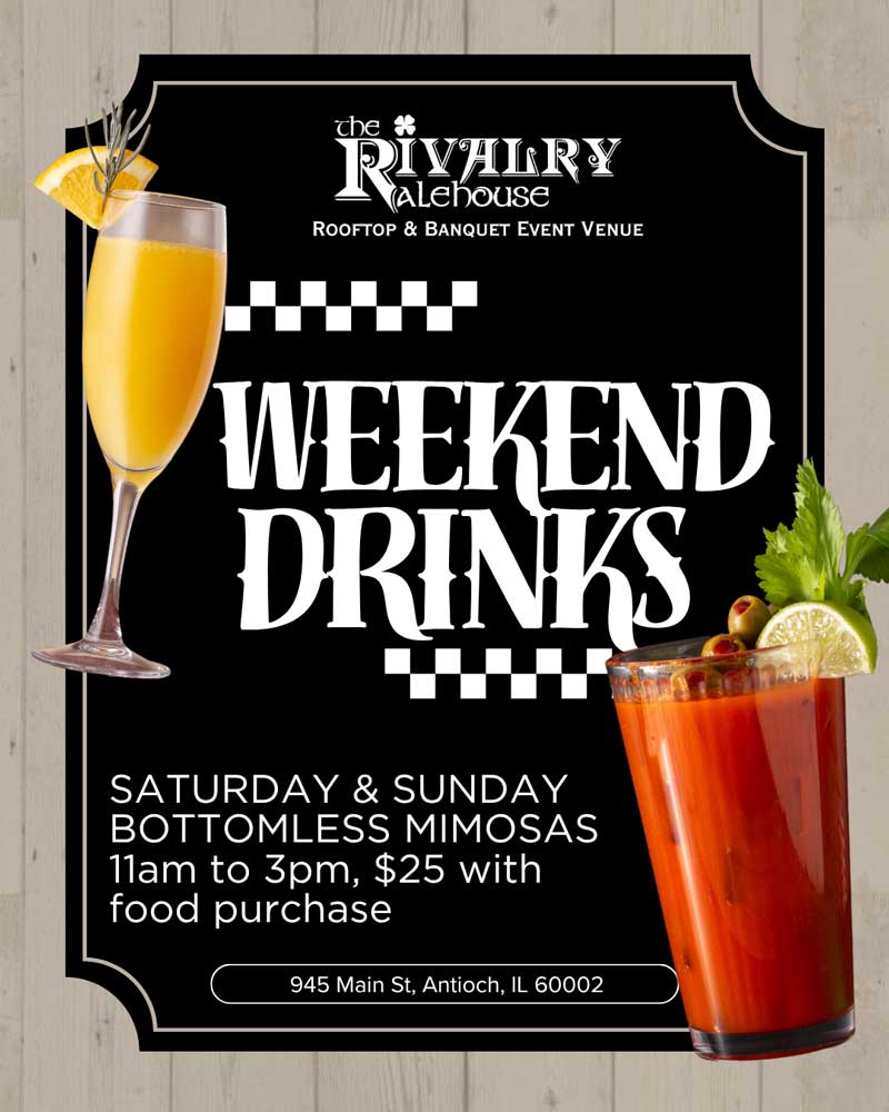 Rivalry Alehouse weekend drink specials